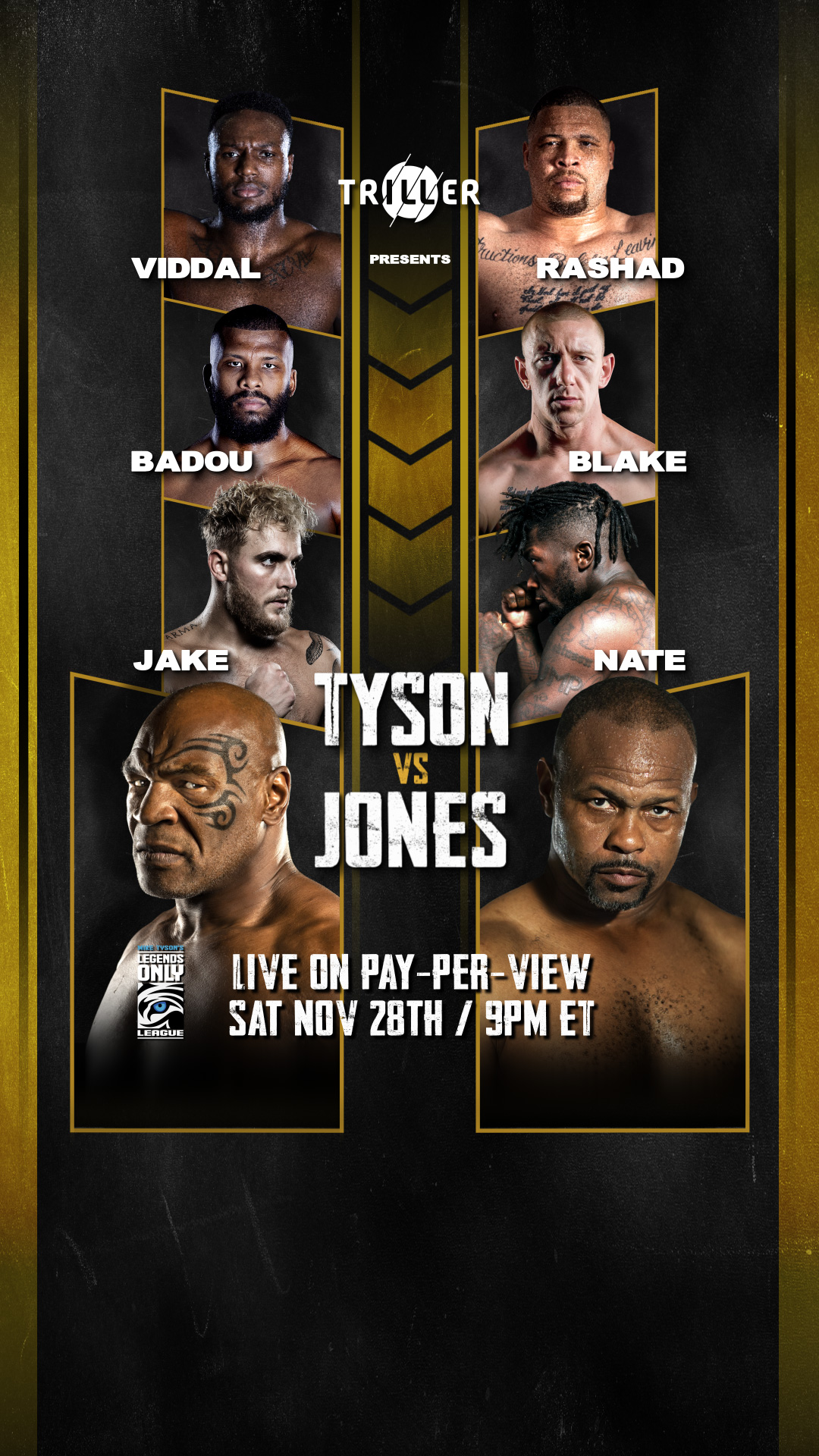 Tyson Vs. Jones!! Legends Collide!